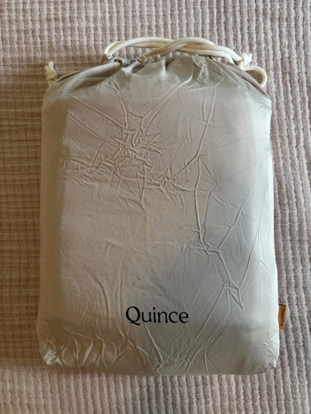 Quince Bamboo Duvet Cover + shams - King / Cal King